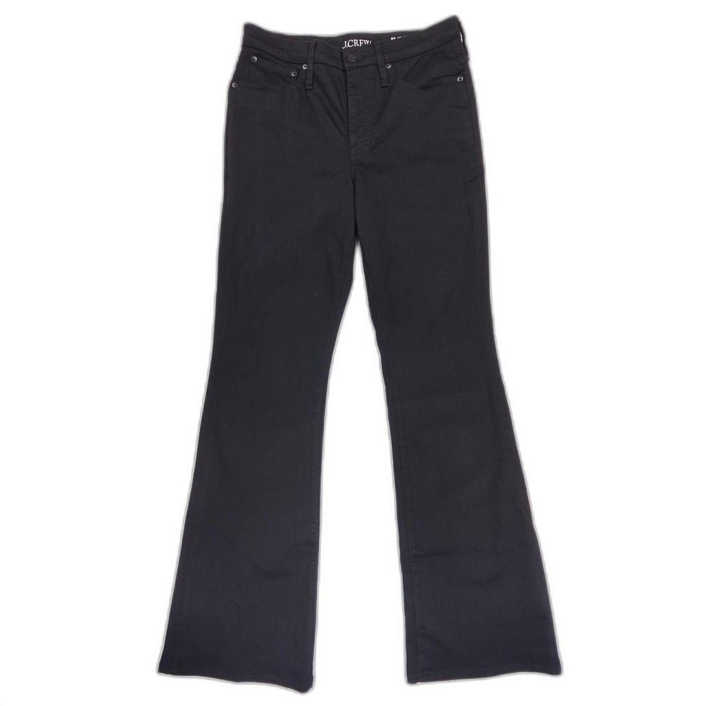 J CREW Classic Bootcut Jeans Black Y2k 90s Elevated Western 70s Boho Minimal 30